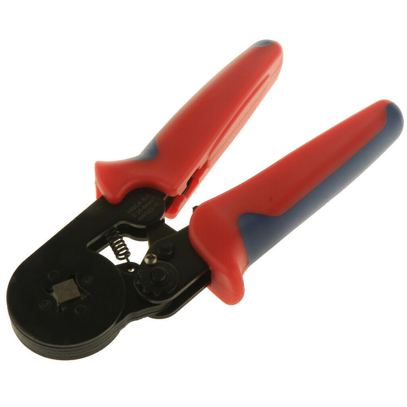 AWG23-10 Ferrule Ratcheting Wire Terminal Crimper for electricians, contractors