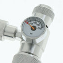 Aquarium Co2 Decompression Gauge Double Watch CO2 Bubble Counter Alloy