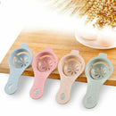5 x yellow egg yolk separator kitchen divider assistance a plastic tool I3H1