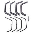 1:10 RC Crawler Black Mudguard RC Crawler Body for Axial SCX10 for Gelande