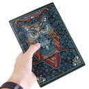 DIY Owl Special Shaped Diamond Painting 50 Page A5 Sketchbook Painting Book