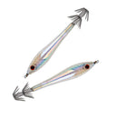 5 Pcs White Luminous Squid Sleeve-  Fishing Lures Baits Jigs Hooks
