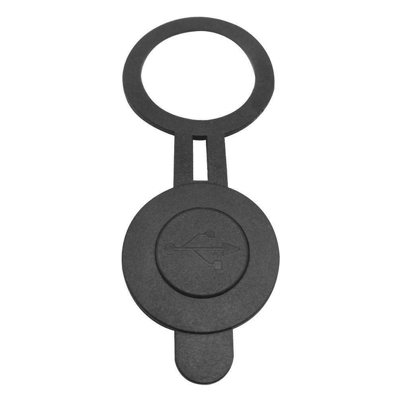 30mm Dia Round Waterproof Dust Cover for Dual USB Car Motorcycle Charger
