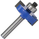 3Pcs Rabbet Router Bit with 6 Bearings Set -1/2 inchH - 1/4 inch Shank Wood