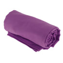 Outdoor Microfiber Quick Dry Towel Set for Camping Travelling Purple Microfiber