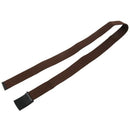 Unisex Canvas Strap Canvas Belt with Buckle (coffee)