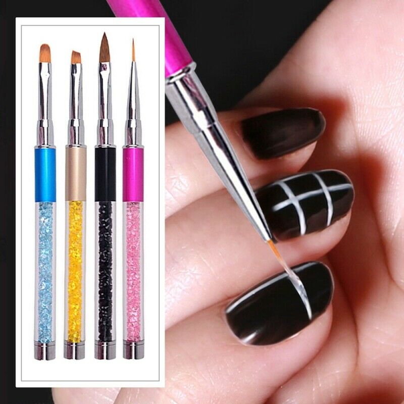 Gradient Painting Pens Coloured Drawing Pattern Brushes Nails Art Painted Tool