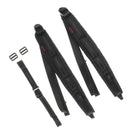 Black Oxford Fabric Wide Thick Comfortable BASS Accordion Shoulder Strap Set