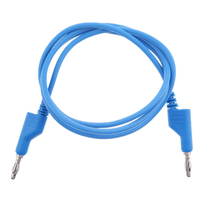 4Piece 1M 4mm Banana to Banana Plug Soft Silicone Test Cable Lead for Multimeter