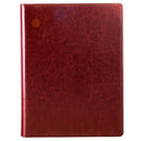 Dark Brown Office Folder A4 Multi-Function Binder Plywood Pu Belt Manager P