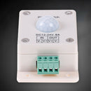Automatic DC 12-24V 8A Infrared PIR Motion Sensor Switch For LED Light Lamp New