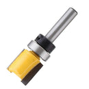 Double Flutes 1/4" Shank Straight Flush Trim Router Cutter Bit Bearing 20mm