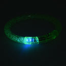 5X(LED Flashing Multicolor Blinking Color Changing Party Bracelet Bangle F Z9S5)