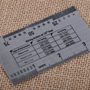 Guitar Bass String Ruler 2 Fretboard Protector Fret Guard Fretwire Sander Polish