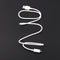 2 Pieces x White USB universal Android phone charging data cable Mini USB c P3P9