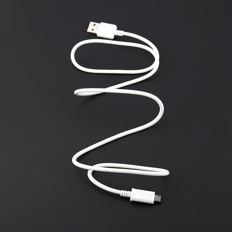 2 Pieces x White USB universal Android phone charging data cable Mini USB c P3P9