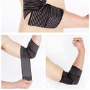 Nylon Breathable Gym Sports Elastic Elbow Bandage Arm Support Brace Pads