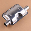 Stainless Steel 24mm Exhaust System Muffler Pipe Silencer fit for Car Heater Hf