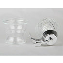 5.75in/14.5cm  Acrylic 1 Cup Bee Hive Honey Syrup Dispenser Jar With Stand v DKW
