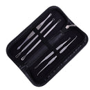5pcs Blackhead Acne Comedone Pimple Blemish Remover Extractor Needles Clean Kit
