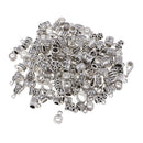 120PCS Mixed Tibetan Connectors Spacer Bail Beads Charms DIY Jewelry Findings