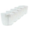 5x Nonwovens Plant Grow Bags Smart Pots Container White, 5 Gallon