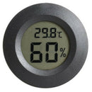 Mini LCD Celsius Digital Temperature Humidity Meter Thermometer Black