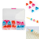 18pcs/box Knitting Needles Point Protectors for DIY Weave Needle Tip Stopper Gw