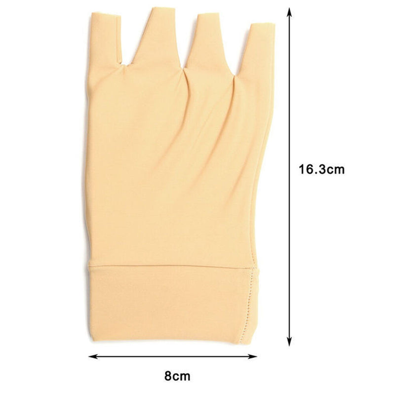 1 Pair Arthritis Relief Gloves Washable Nylon Spandex Anti Hand Compression OHK