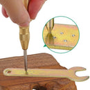 8 Center Drill Kits With Automatic Center Punch, Self-Centering Hinge Tappe D1R2