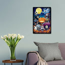 Animated Halloween Diamond Painting Full Round Drill Cross Stitch (W510)
