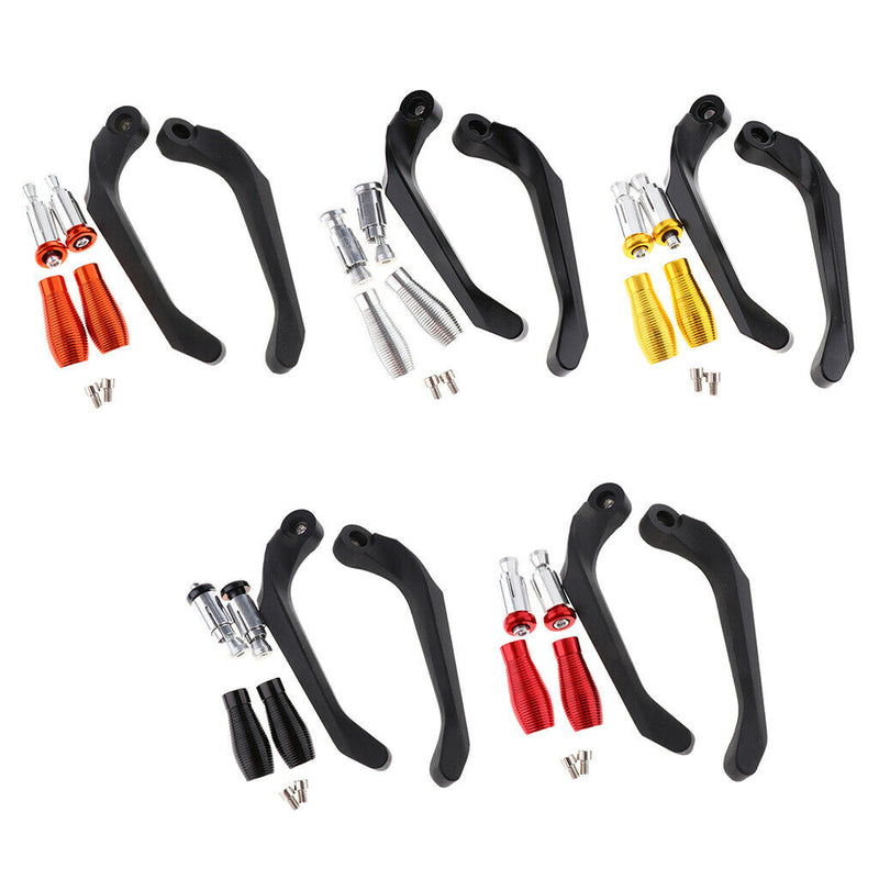 Motorcycle Telescopic Brake Clutch Levers for Yamaha R3 R25 YZF R1 R6 Orange