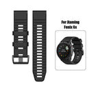 Silicone Band for Garmin Fenix 6X 6X Pro 5X 5X Plus 3 HR 26mm Watch Accessories