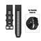 Silicone Band for Garmin Fenix 6X 6X Pro 5X 5X Plus 3 HR 26mm Watch Accessories