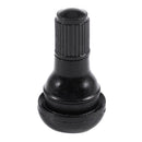 10 pcs. Black TR412 Rubber Valve Tire Valve Tire valve cap for ATV car moto E9S7
