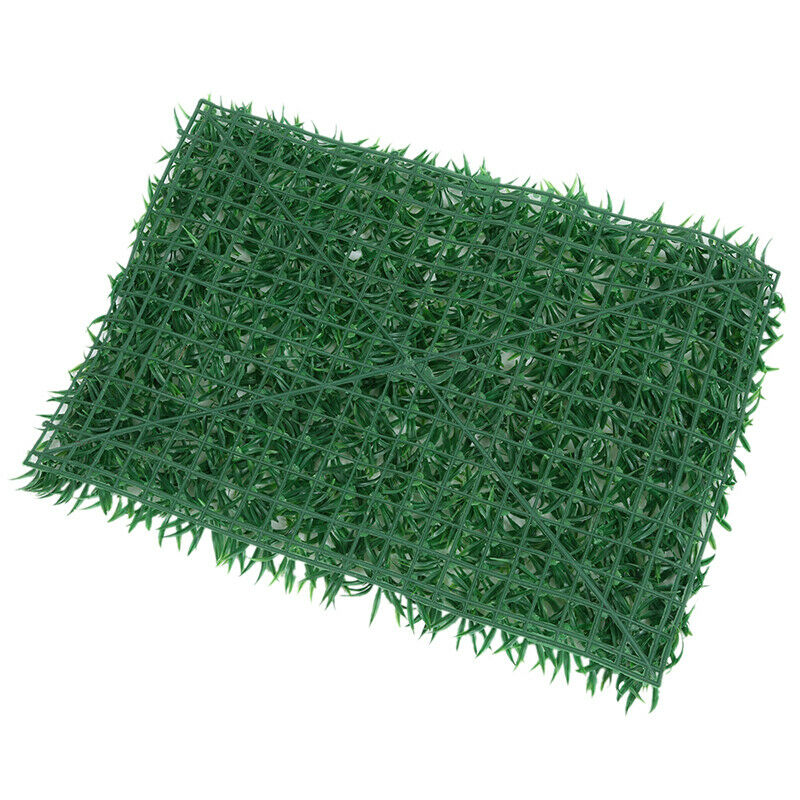Plastic Aquarium Grass Lawn Artificial Landscape, Green