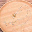 1pc Teardrop Crystal Cross Carved Necklace Engagement Wedding Jewelry Pendan Gw