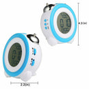 Digital Dual Alarm Clock Loud Alarm Clock Twin Bell Kids Small Clock Large