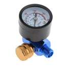 Spray Gun Air Pressure Regulator Gauge Controller Valve Universal Yellow