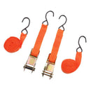 Car Truck Heavy Duty Ratchet Tie Down Strap Belt Luggage Bag Cargo Buckle