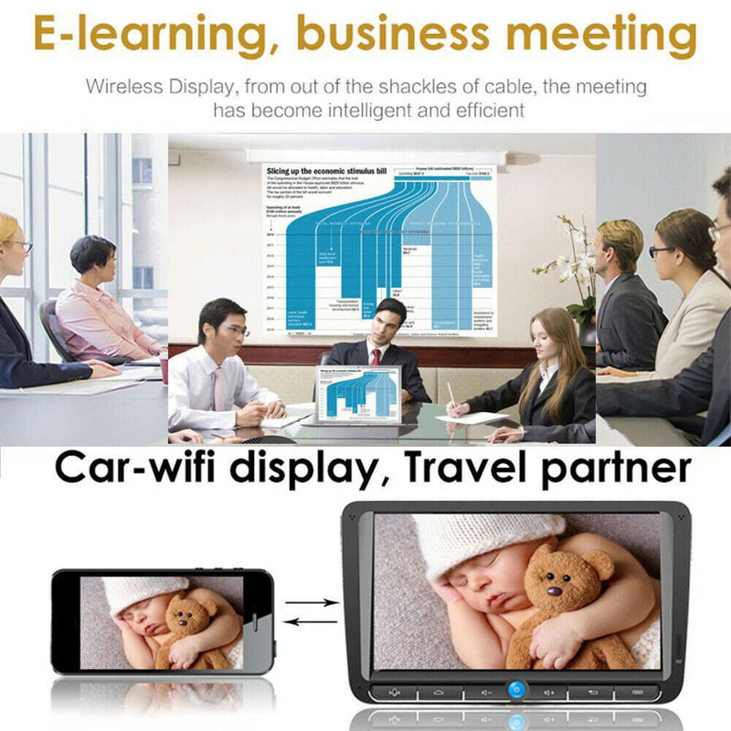 MiraScreen Dongle WiFi Display 1080P For Office Meeting Tablet Presentation Tool