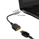 Dc 7.9x5.4Mm Dc Plug To Rectangle Female Charger Power Cable For Thinkpad X