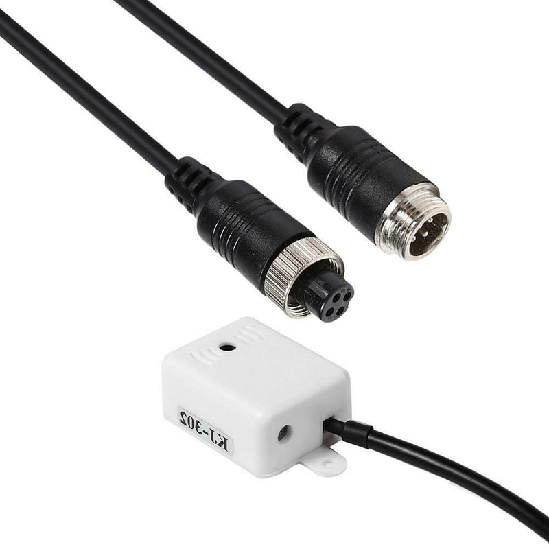 Aviation Audio Video Monitoring Recorder Female to Male Adapter HiFi Pickup
