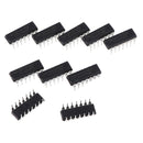 10 pcs CD4093BE inline DIP-14 Schmitt trigger chipB Ew