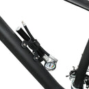 Mini Bike Pump Portable Universal  Air Hand Pumps With Gauge Bracket