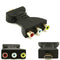 HDMI Male to RCA Female Adapter Converter for 1080P HDTV DVD