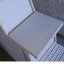 Blank Canvas Board Wooden Frame Acrylic Paints Art Artist Practice 50x50cm