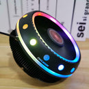 Coolmoon CPU Cooler RGB Color Change Quiet Mute Heatsink Fan for Desktop Case
