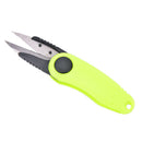 Foldable Fishing Scissors Stainless Fish Line Braid String Cutter random colorJR