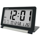 Travel Alarm Clock Lcd Mini Digital Desk Folding Electronic Alarm Table Clo